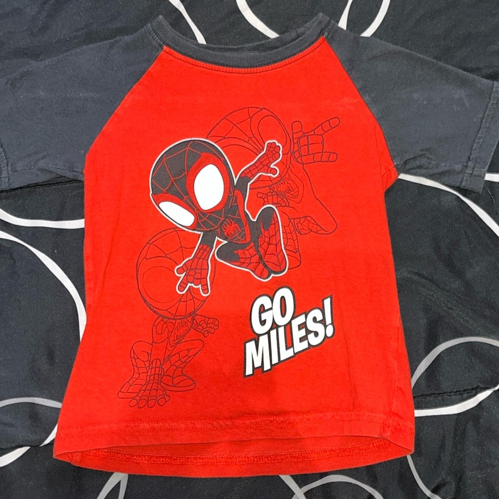 Spider man logo t shirt